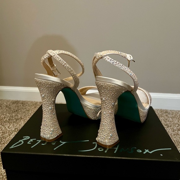 Betsey Johnson Shoes - Betsy Johnson Pearl Platform Heels